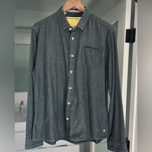 Descendant of Theives - Dark green button down, Size XL